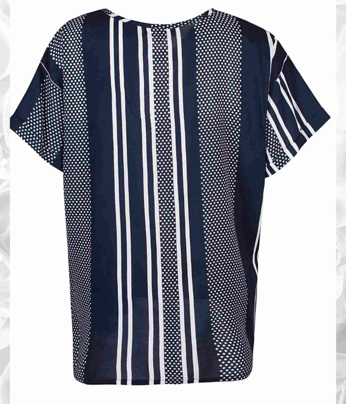 ZE-ZE T-SHIRT MED STRIBER