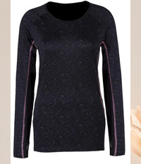 ZE-ZE TRÆNINGS BLUSE I SORT