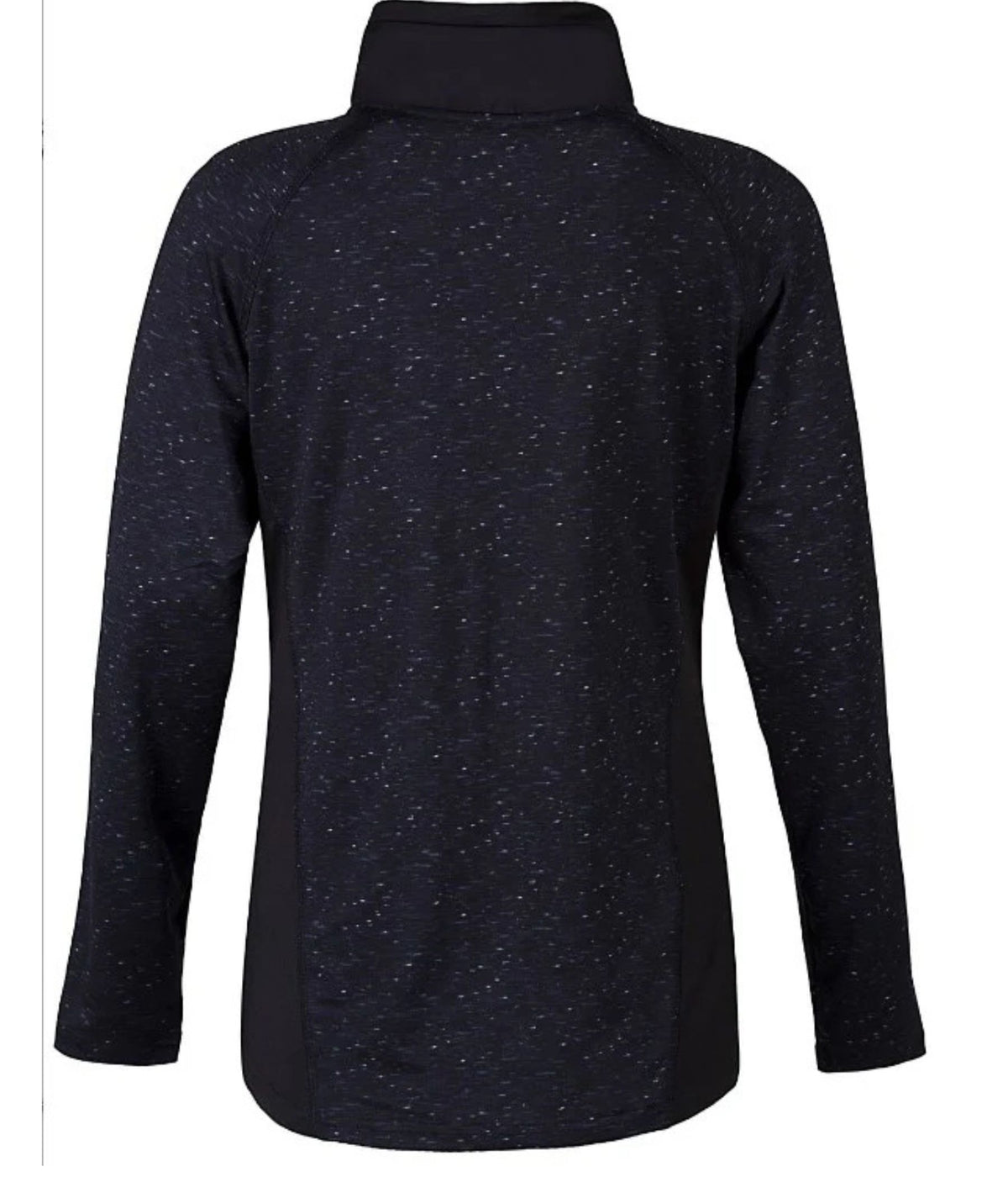 ZE-ZE TRÆNINGS JAKKE I SORT MED LYSERØD