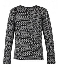 ZE-ZE ULRIKA CARDIGAN SAND OG SORT