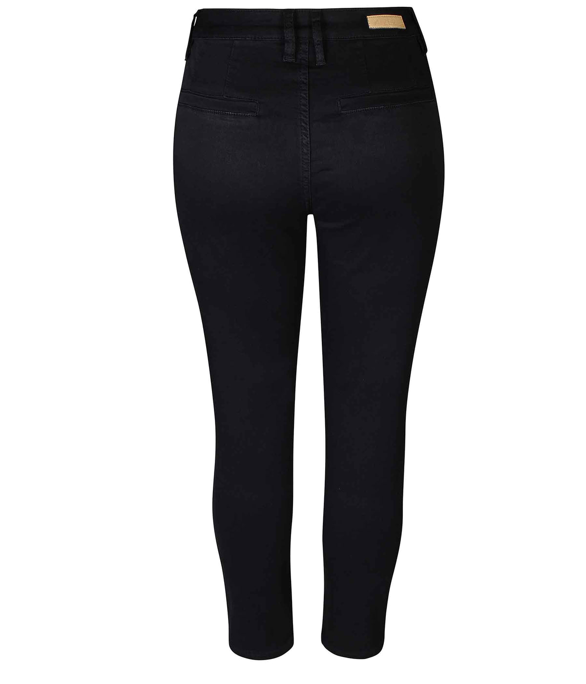 ZE-ZE TRUE CHINO PANTS IN BLACK