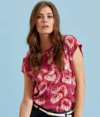 ZE-ZE BRAGG BLUSE I PINK