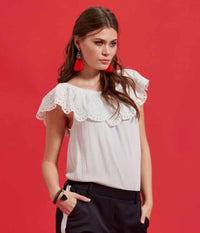 ZE-ZE RIO OFF SHOULDER BLOUSE.