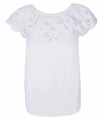ZE-ZE RIO OFF SHOULDER BLOUSE.