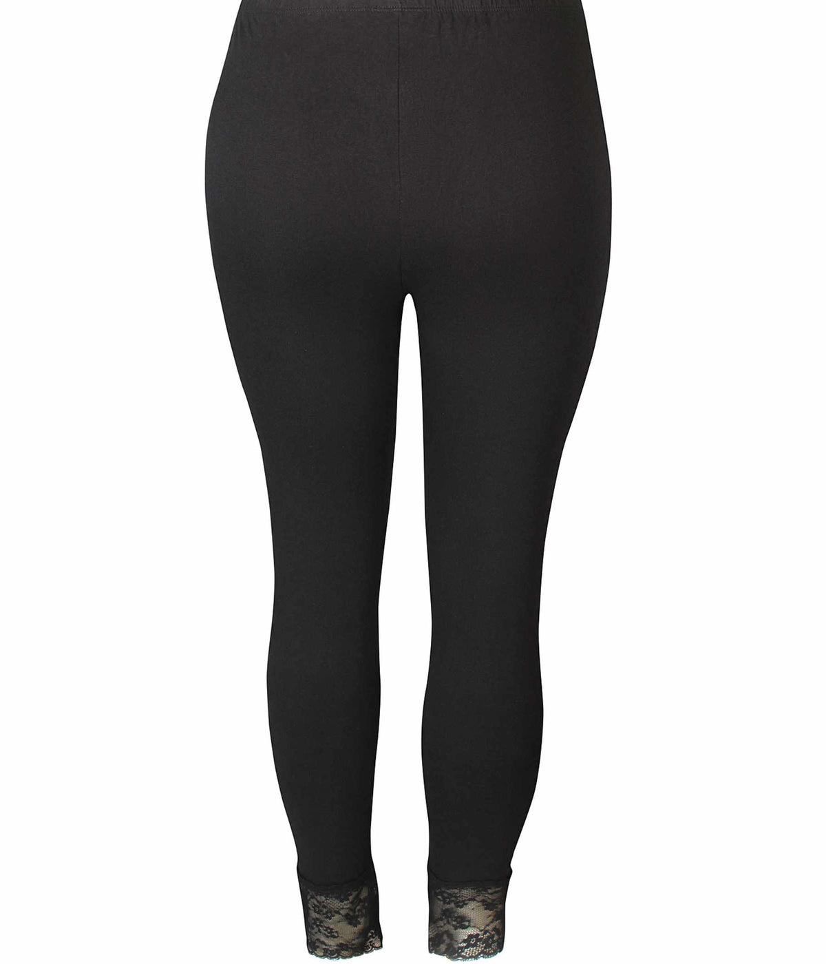 ZE-ZE MALUS LEGGINGS I SORT MED BLONDEKANT