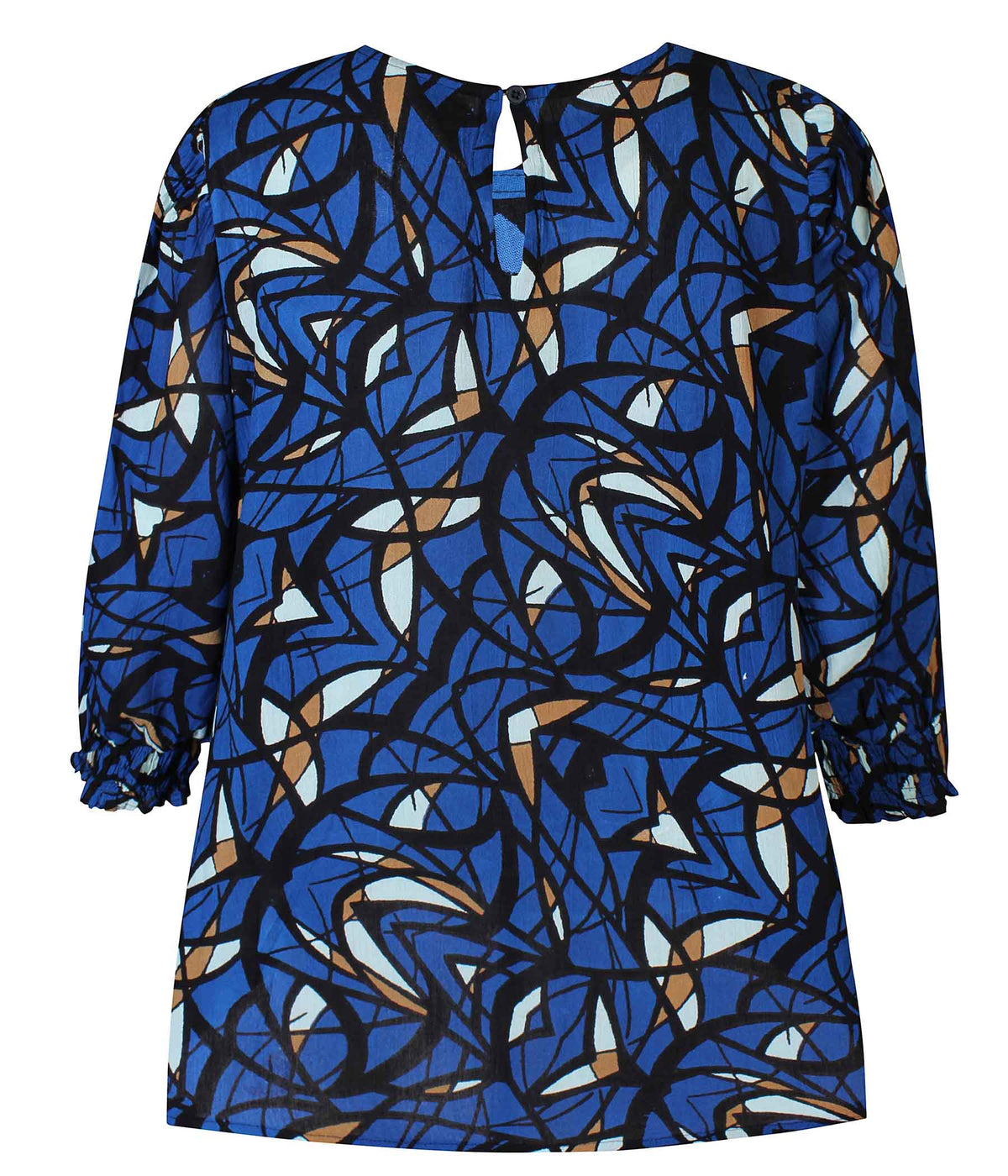 ZE-ZE EMILY BLOUSE IN COBOLT BLUE