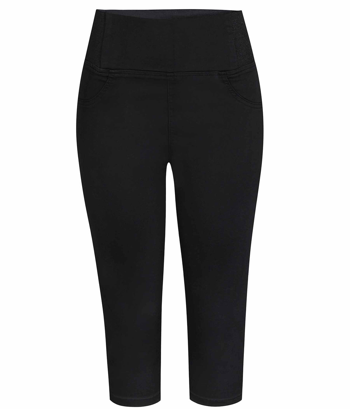 ZE-ZE PIXIE CAPRI PANTS IN BLACK