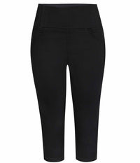ZE-ZE PIXIE CAPRI PANTS IN BLACK