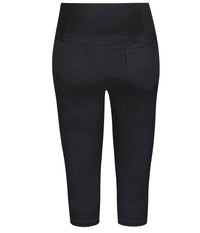ZE-ZE PIXIE CAPRI PANTS IN BLACK