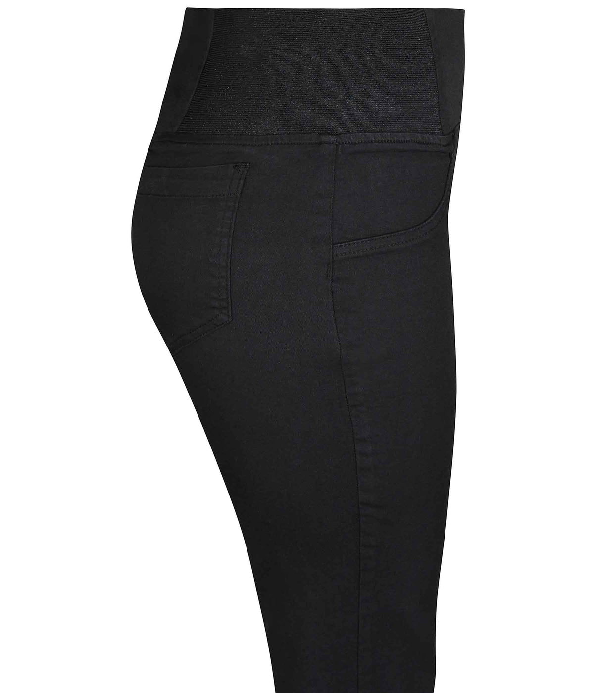 ZE-ZE PIXIE CAPRI PANTS IN BLACK