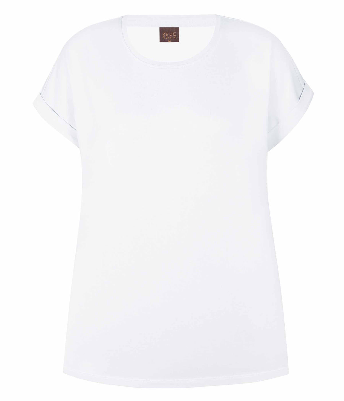 ZE-ZE FLORENZ T-SHIRT IN WHITE