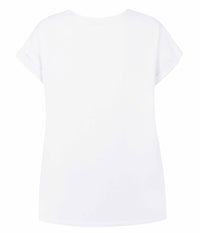ZE-ZE FLORENZ T-SHIRT IN WHITE
