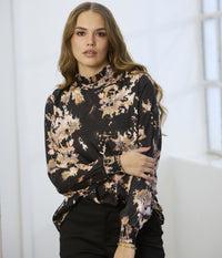 ZE-ZE ANGELA BLUSE I SORT