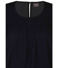 ZE-ZE GENETTE DRESS IN BLACK