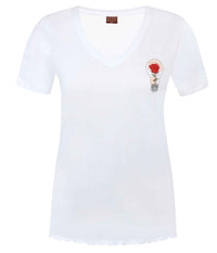 ZE-ZE GINA T-SHIRT IN WHITE