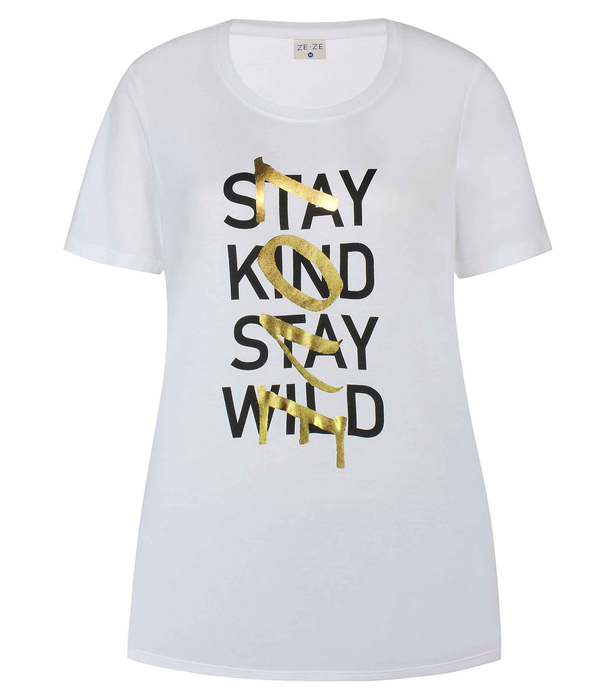 ZE-ZE HARLEE T-SHIRT IN WHITE