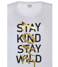 ZE-ZE HARLEE T-SHIRT IN WHITE