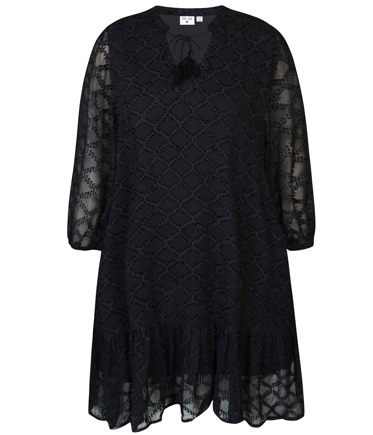 ZE-ZE ROSIE DRESS IN BLACK