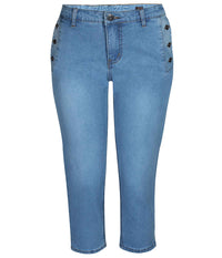 ZE-ZE TRUE KNICKERS IN LIGHT DENIM
