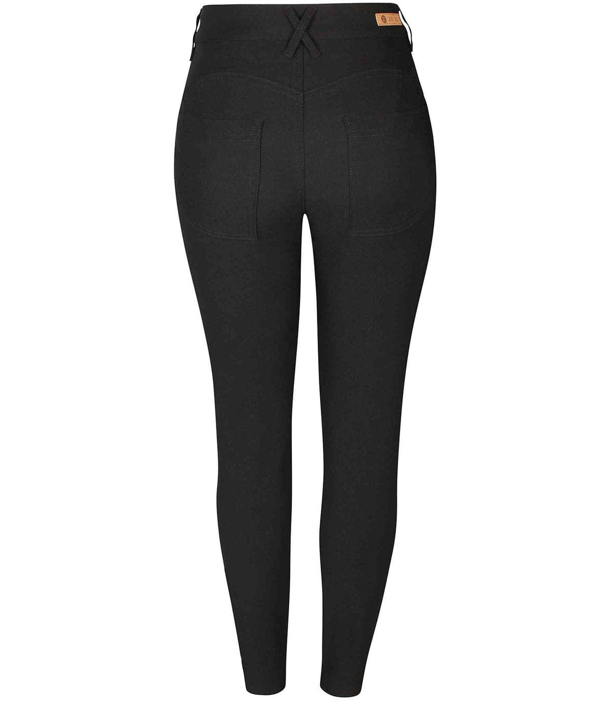 ZE-ZE SHAPE BUKS I SORT MED SMALLE BEN.