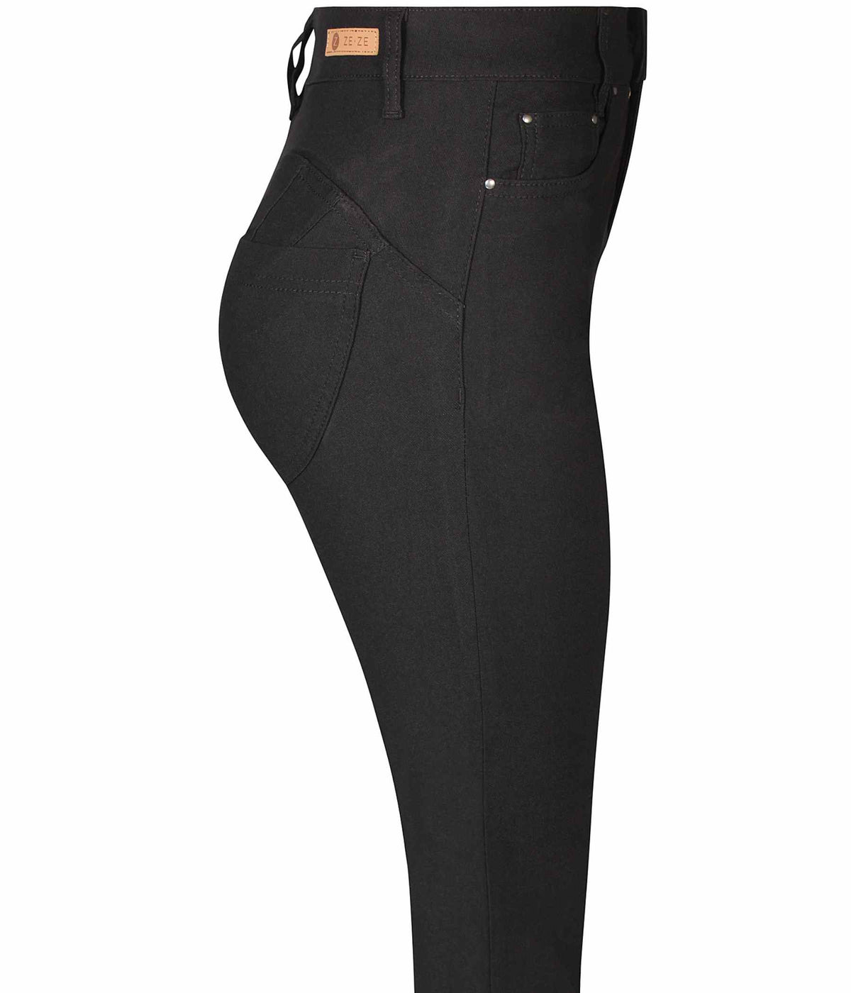 ZE-ZE SHAPE BUKS I SORT MED SMALLE BEN.