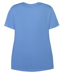 ZE-ZE T-SHIRT I BLÅ