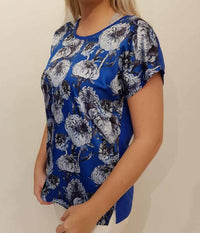ZE-ZE BRAGG BLOUSE IN BLUE