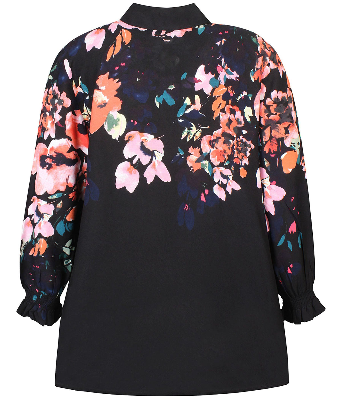 ZE-ZE BABETTE BLUSE I SORT