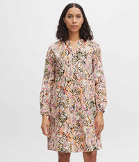 B.YOUNG FOLIA DRESS IN PINK MIX 