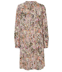 B.YOUNG FOLIA DRESS IN PINK MIX 