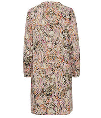B.YOUNG FOLIA DRESS IN PINK MIX 