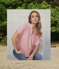 PREPAIR WILD BLOUSE IN PINK