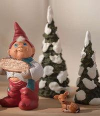 KLARBORG JULETRÆ MED SNE 16 CM. - 2025