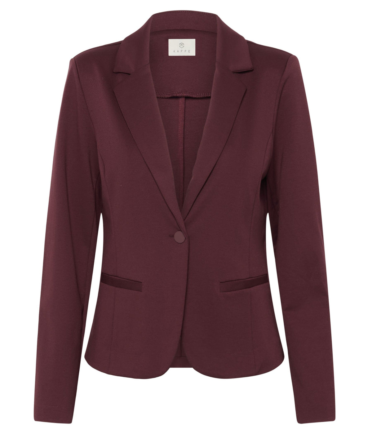 KAFFEJENNY BLAZER I BORDEAUX