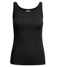 KAFFE CARNA TANK TOP I SORT
