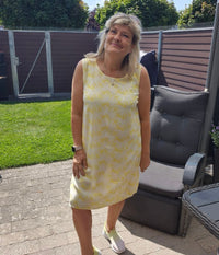 ZE-ZE LUZULA DRESS IN YELLOW