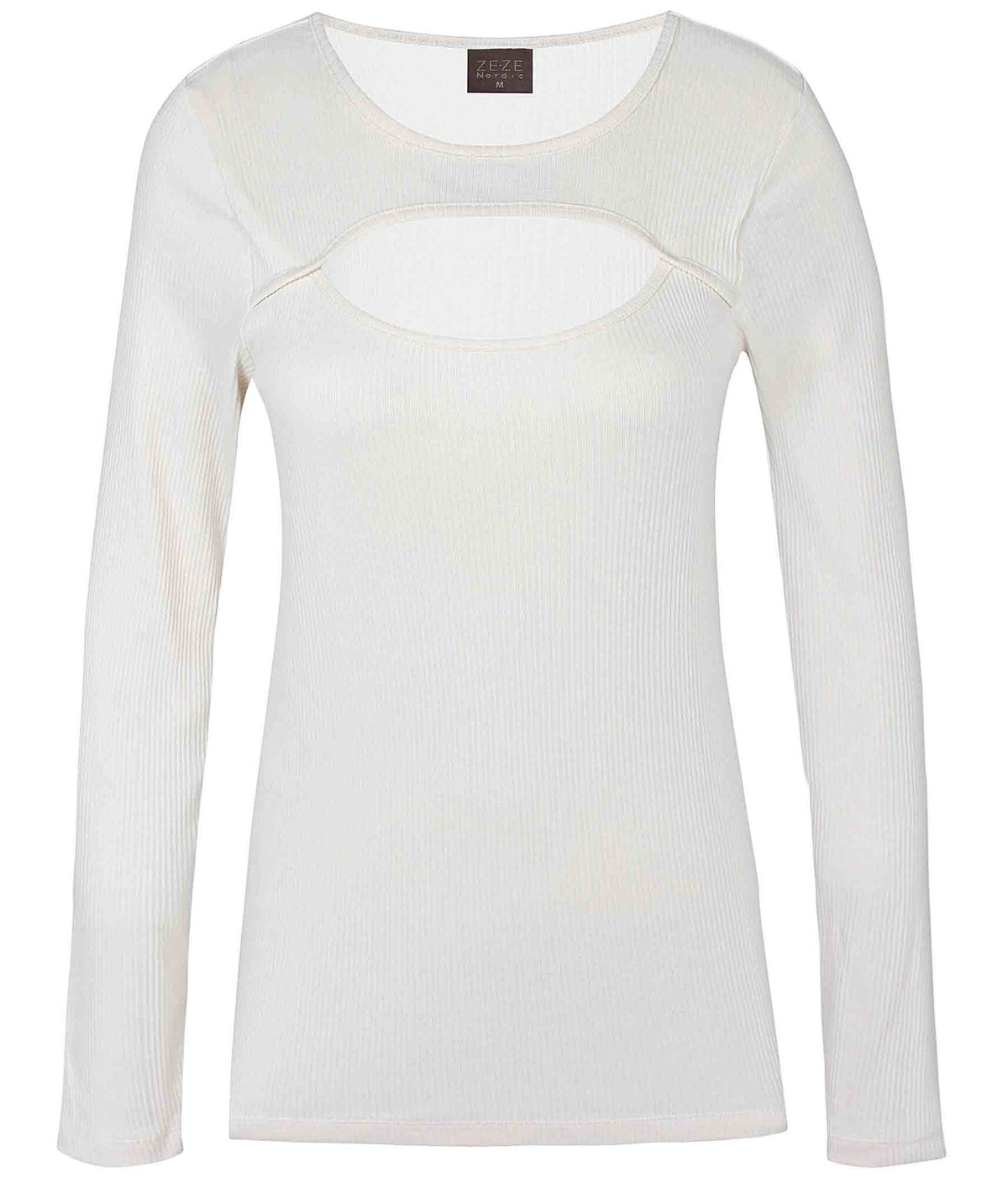 ZE-ZE COX  BLUSE I CREME