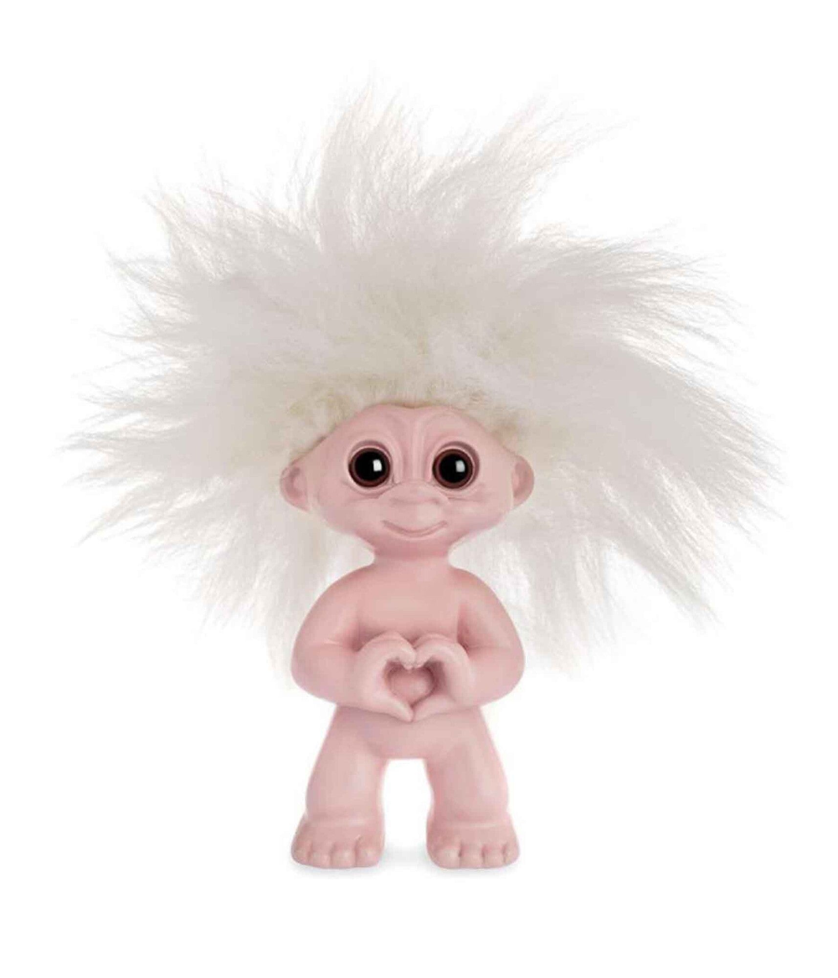 Lucky Troll Pink with Heart – Heidisbutik
