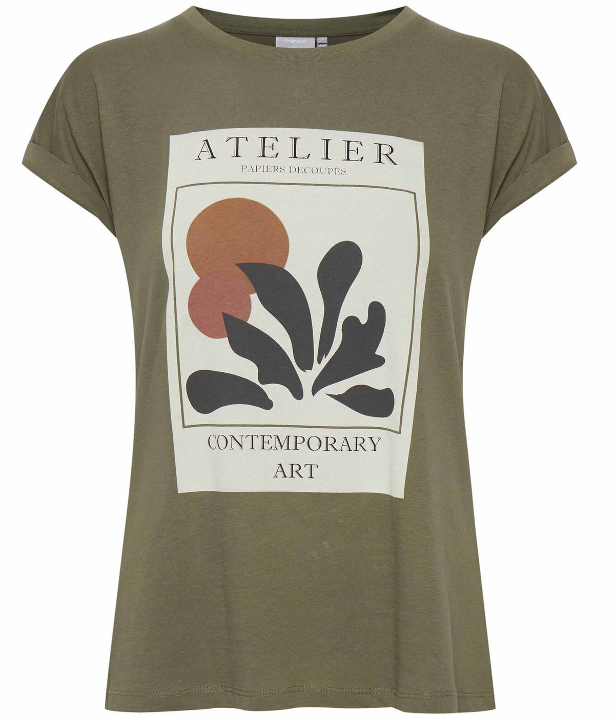 T-SHIRT FRCEART I KHAKI