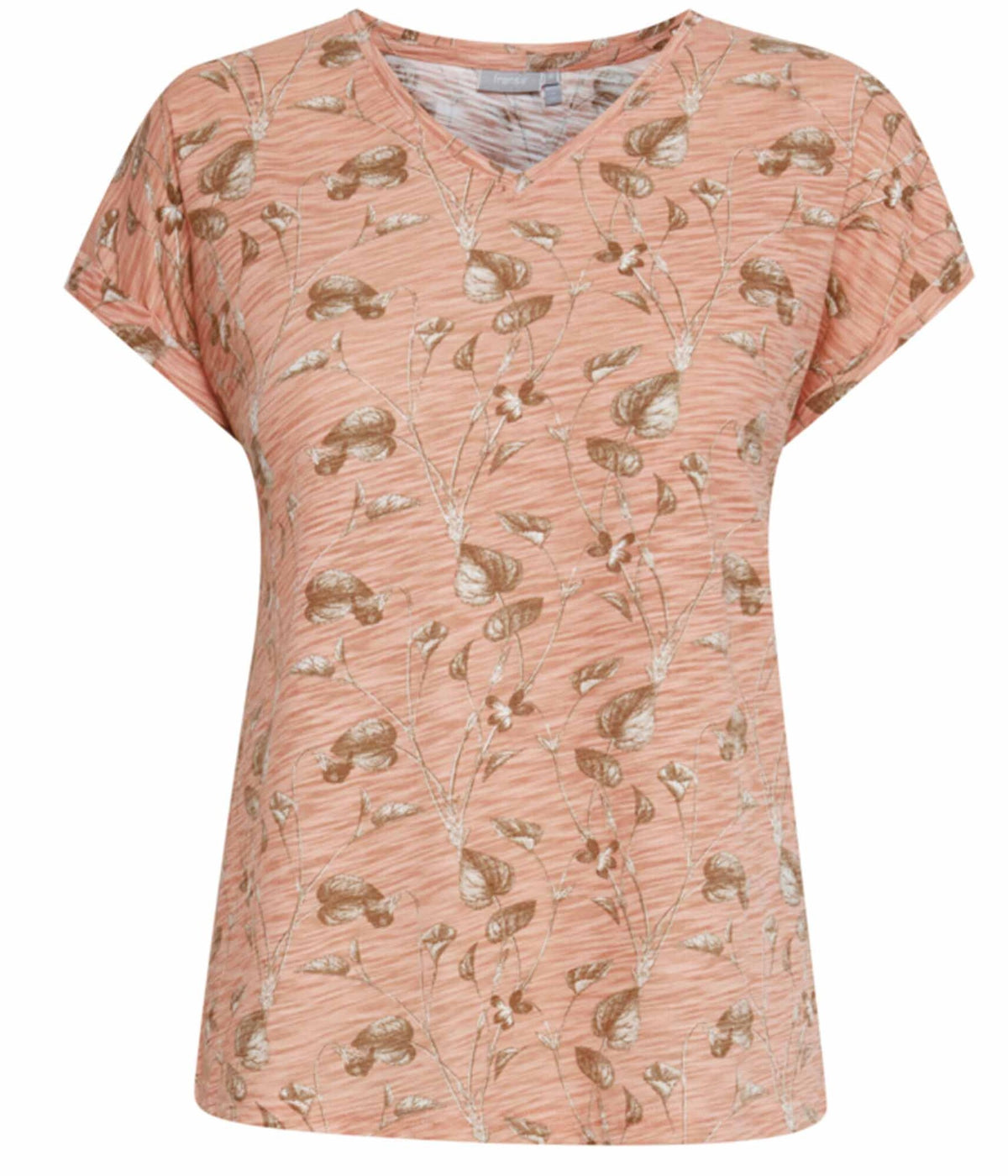 FRANSA T-SHIRT I MISTY ROSE MIX