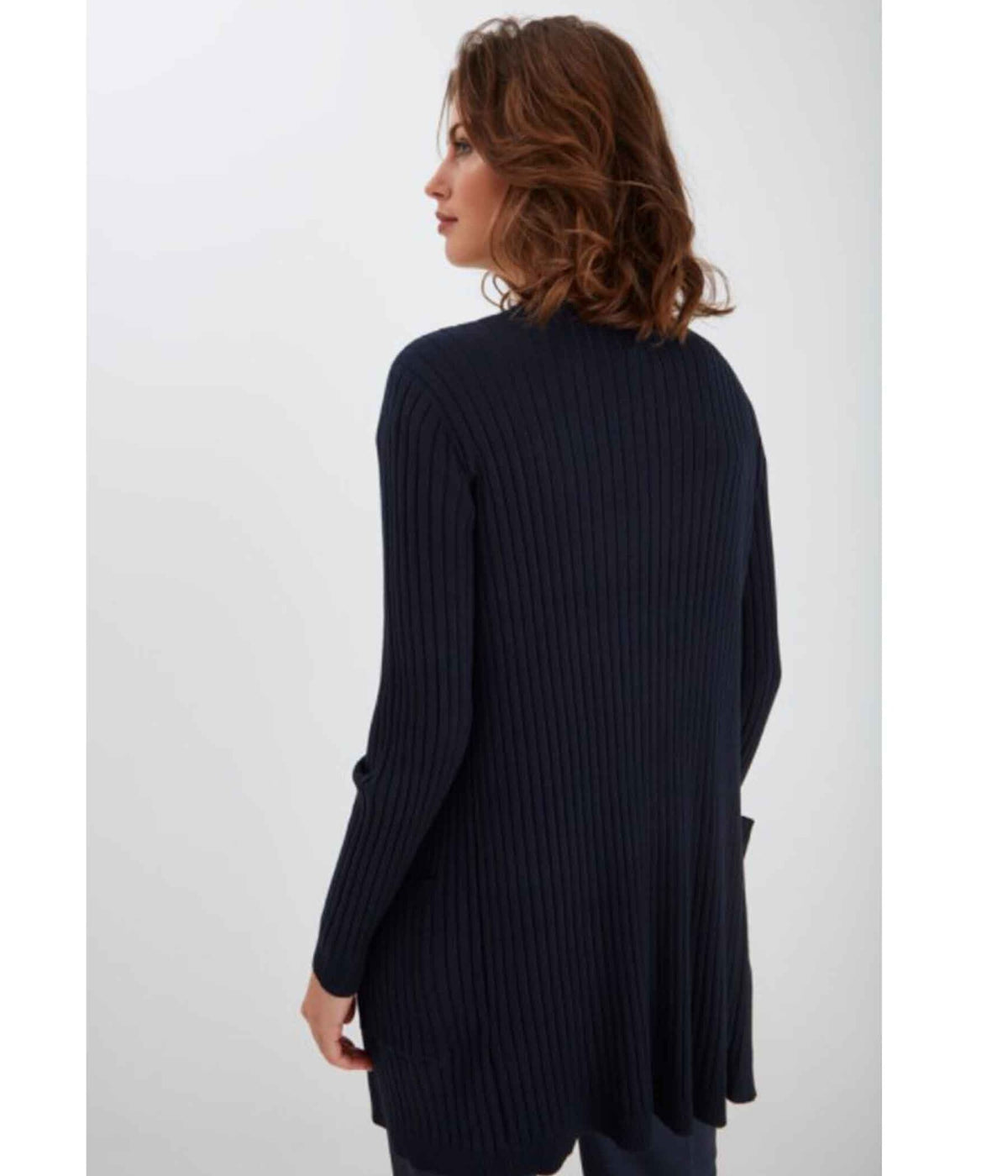 FRANSA BASIC CARDIGAN I MØRKEBLÅ