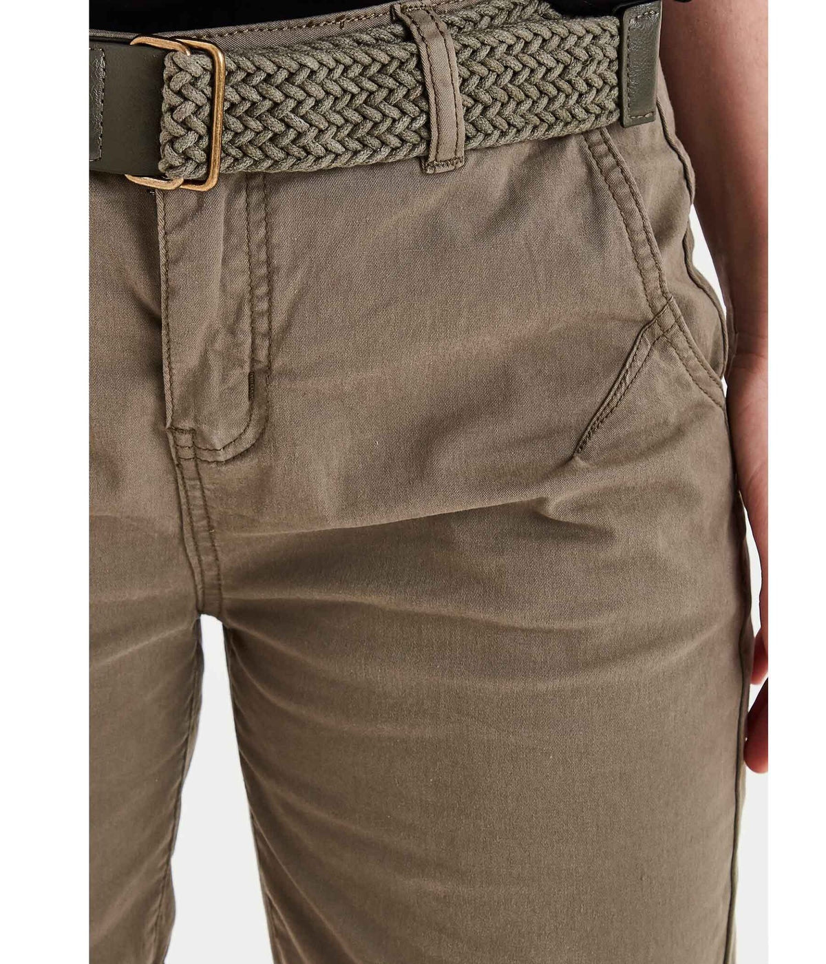 FRANSA JOCAMO SHORTS I KHAKI .