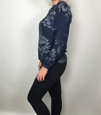 ONE-TWO GILLONA  SKORTEBLUSE  I DARK NAVY