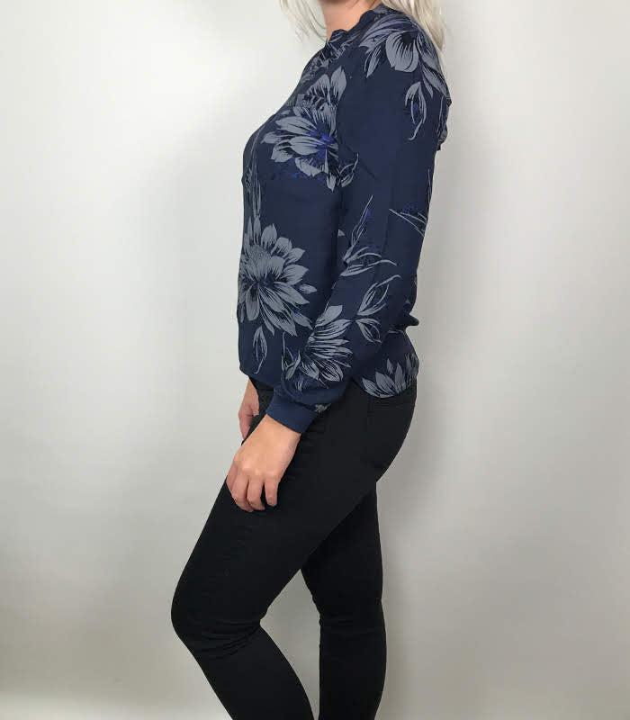 ONE-TWO GILLONA  SKORTEBLUSE  I DARK NAVY