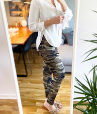 ZE-ZE ARIETTA LEGGINGS I ARMY PRINT