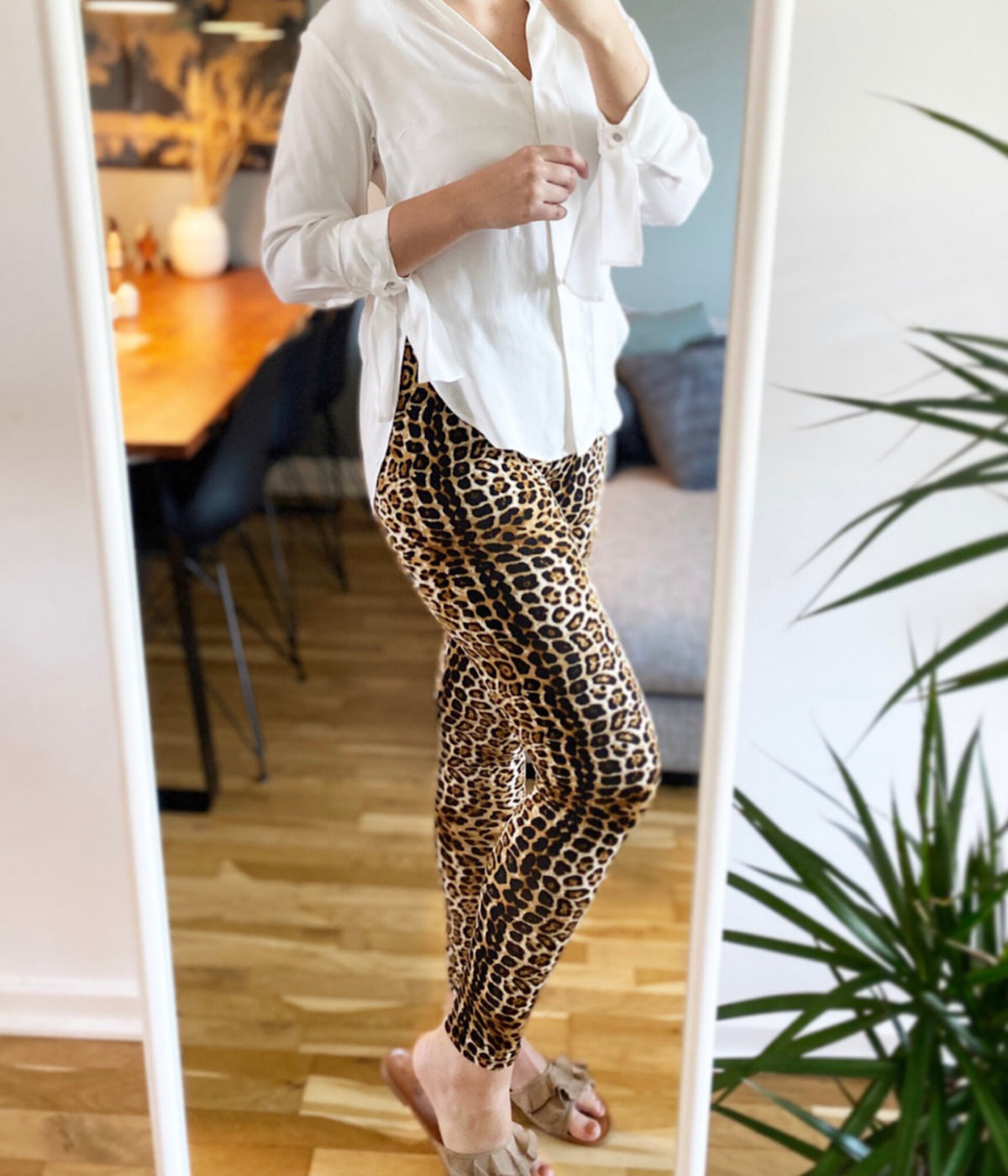 ZE-ZE ARIETTA LEGGINGS I LEOPARD PRINT