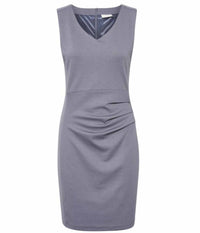 KAFFE SARA DRESS I STONE GRAY