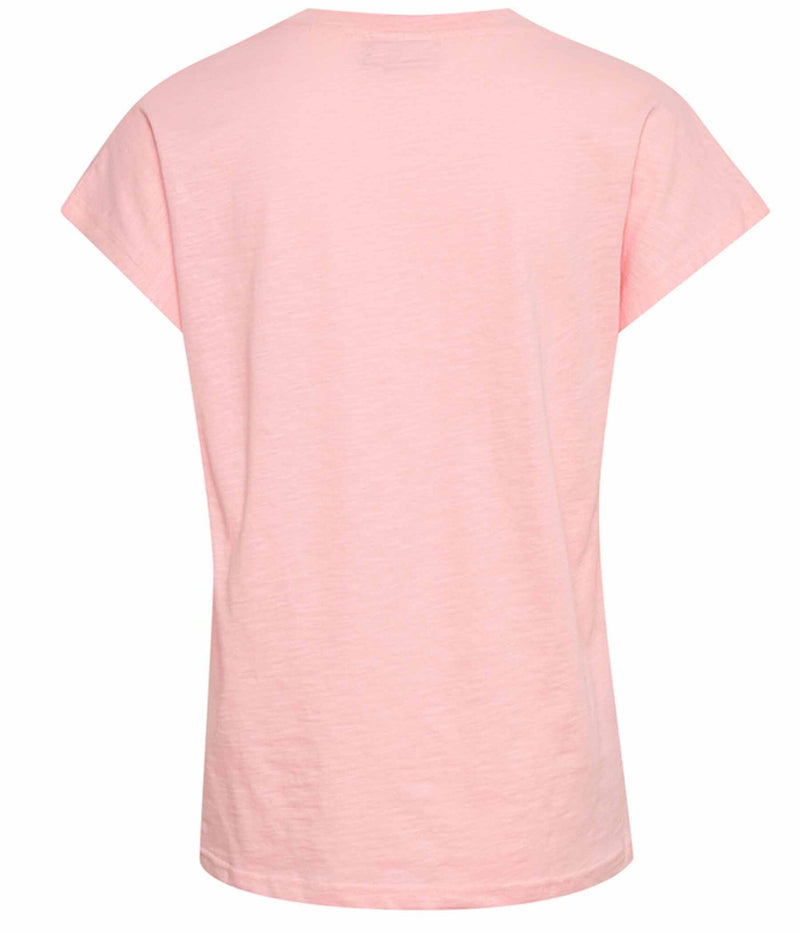 KAFFE COLLIA T-SHIRT I CANDY PINK