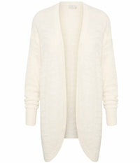 KAFFE EMRIA CARDIGAN I KALKHVID