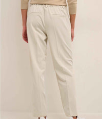 KAFFE SAKURA PANTS I ANTIQUE HVID